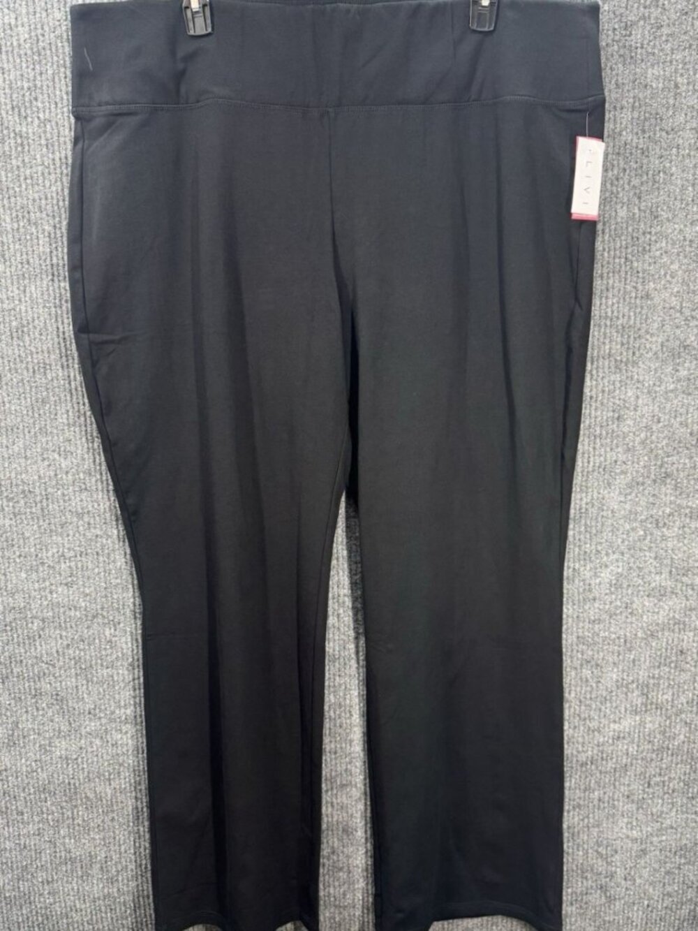 NWT Livi Activewear 26/28 Black Signature Strength Yoga Pants No Show Through